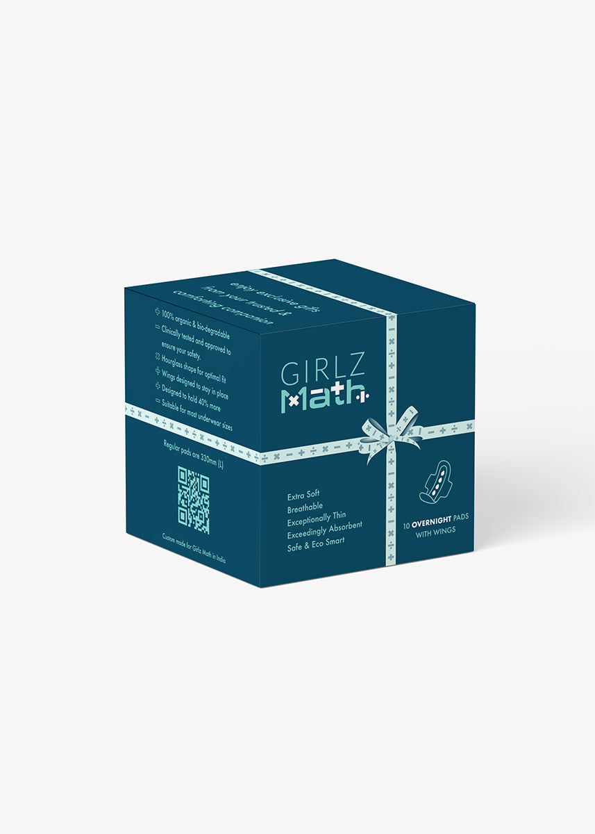 10 Overnight Organic Cotton Pads