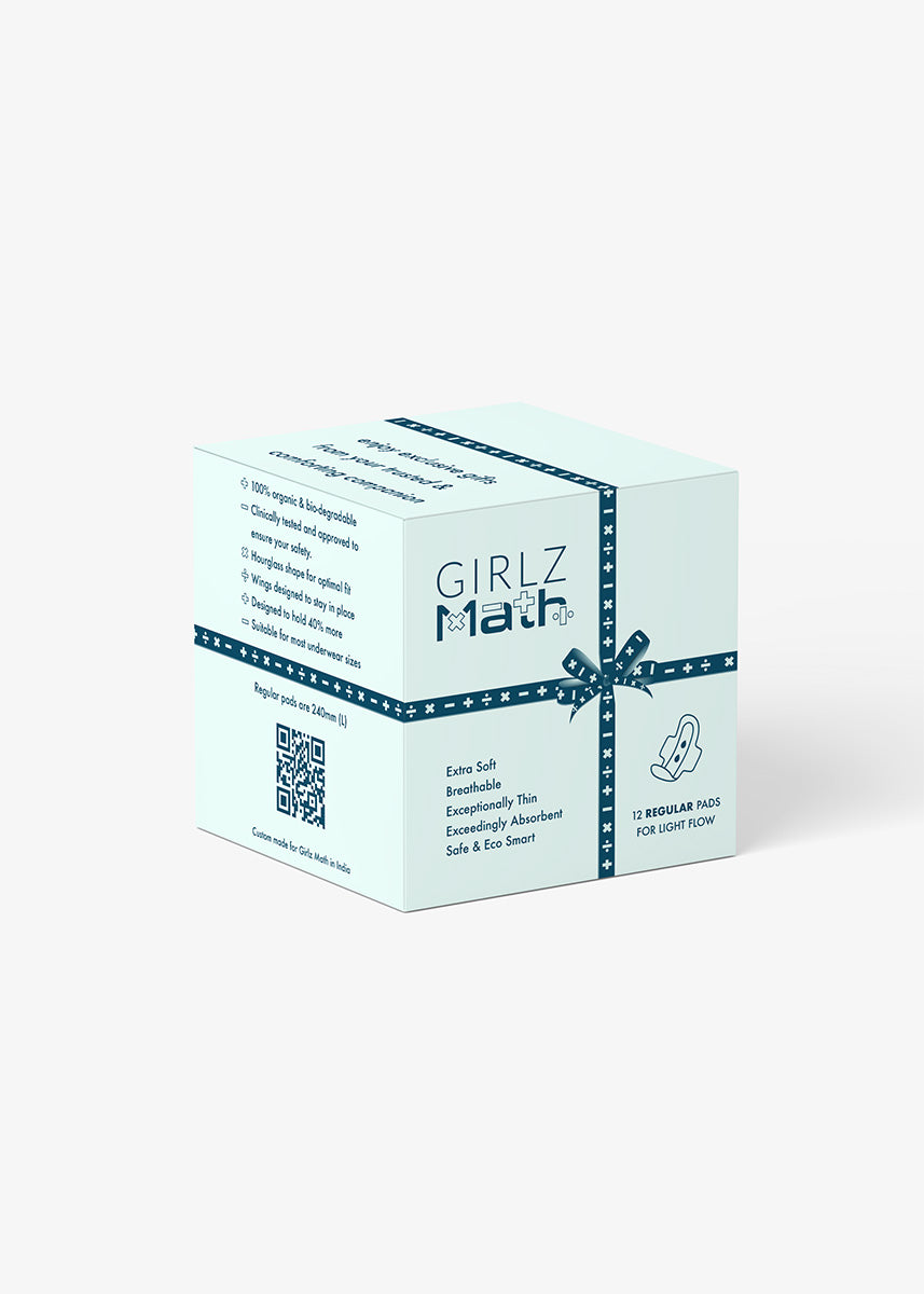 12 Regular Organic Cotton Pads