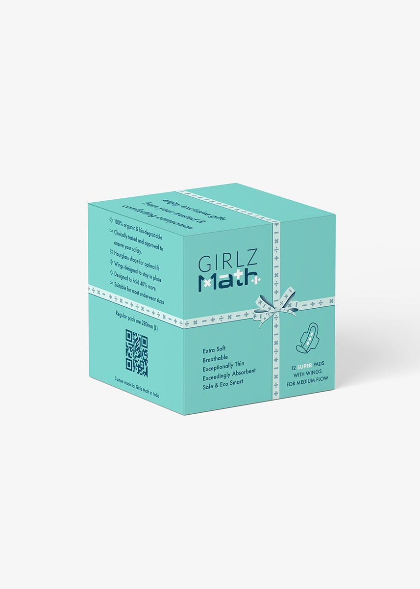 12 Super Organic Cotton Pads