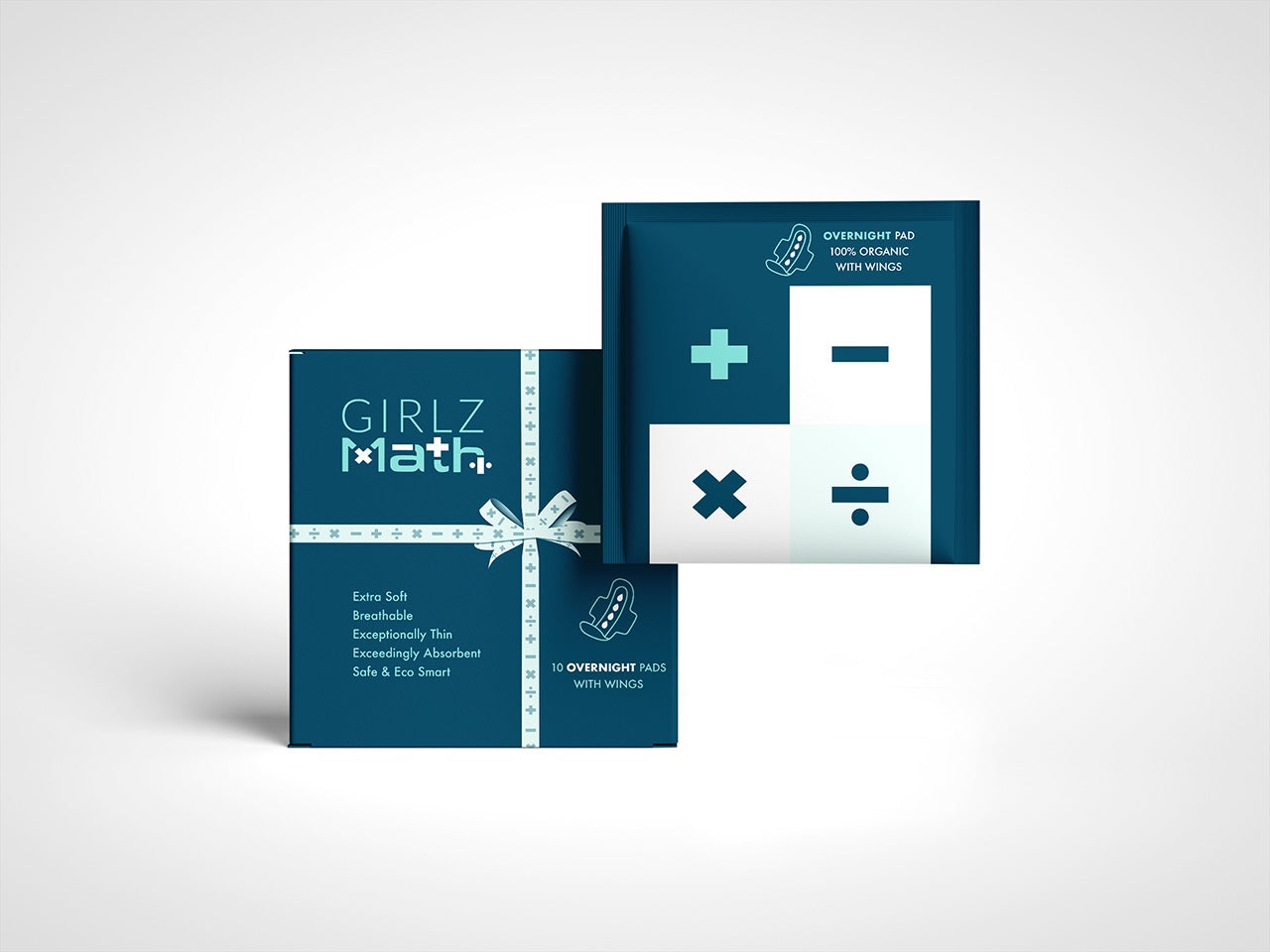 10 Overnight Organic Cotton Pads